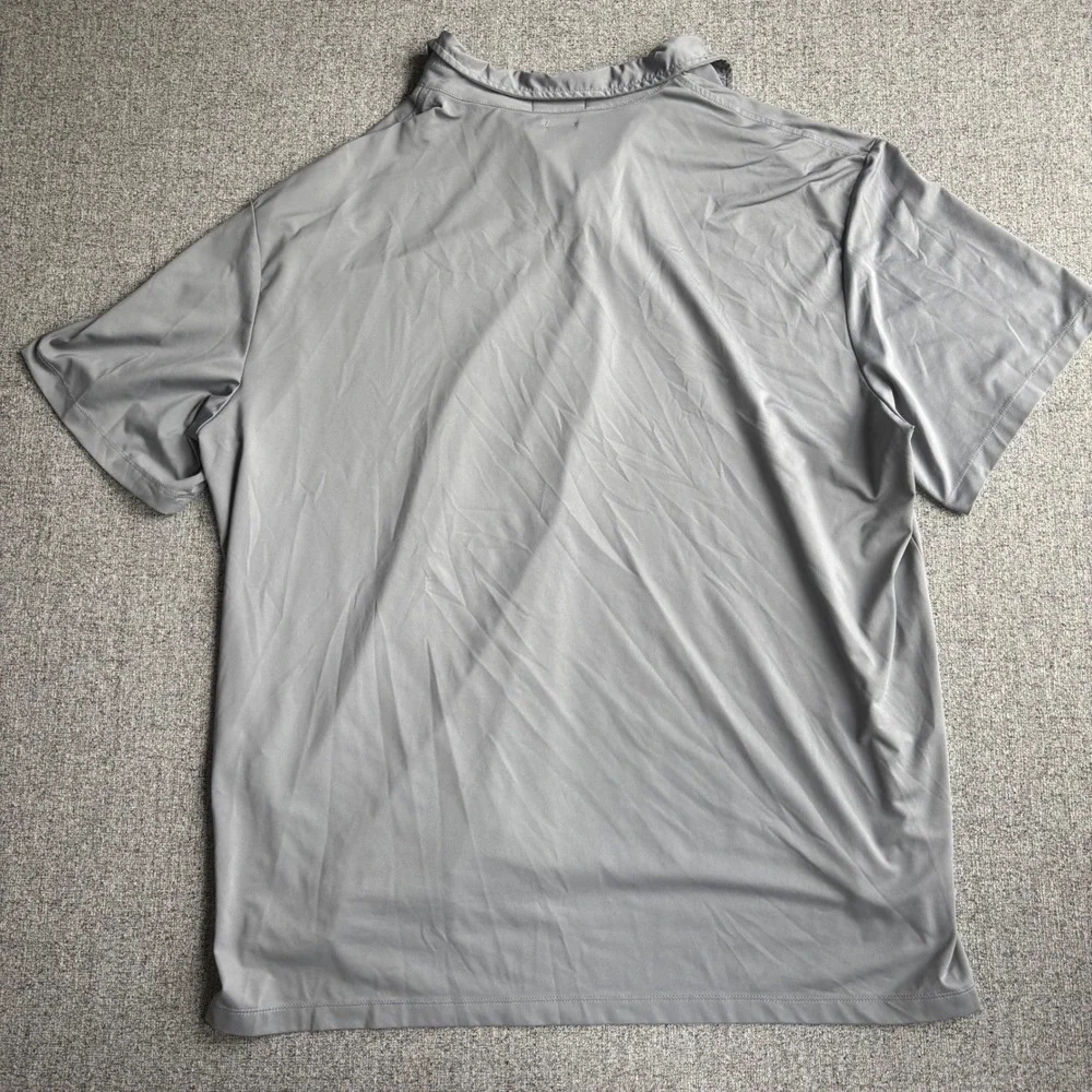 Polo Ralph Lauren Polo Mens‎ 2XB Gray Performance Short Sleeve Pony Golf Shirt